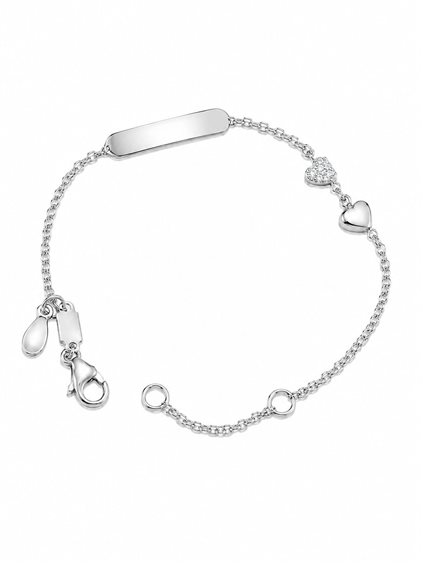 Bracelet Idee Preziose dal 1987 Child in White Gold Zircone IP.BK18B/90 - IP.BK18B/90